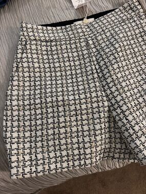 Lilly Pulitzer Black and White Tweed shorts